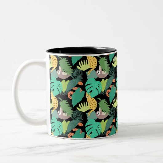 Jungtiere Zweifarbige Tasse (Links)
