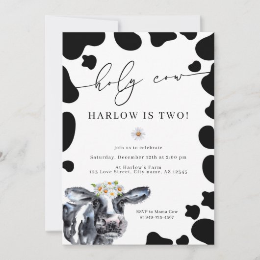 Jungtierfarm Einladung (Vorderseite)