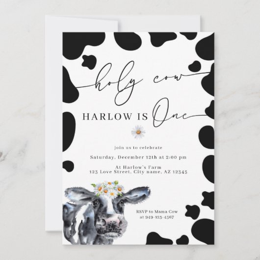 Jungtierfarm Einladung (Vorderseite)