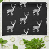 Jungtierfleisch Geschirrtuch (Gefaltet)