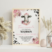 Jungtierkuh Kapselzeichen Poster