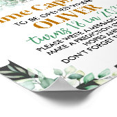 Jungtierkuh Kapselzeichen Poster (Ecke)