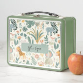 Jungtierpasten kehren in die Schule zurück Metall Brotdose (Beispiel)