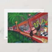 Jungtierzug Postkarte (Vorne/Hinten)