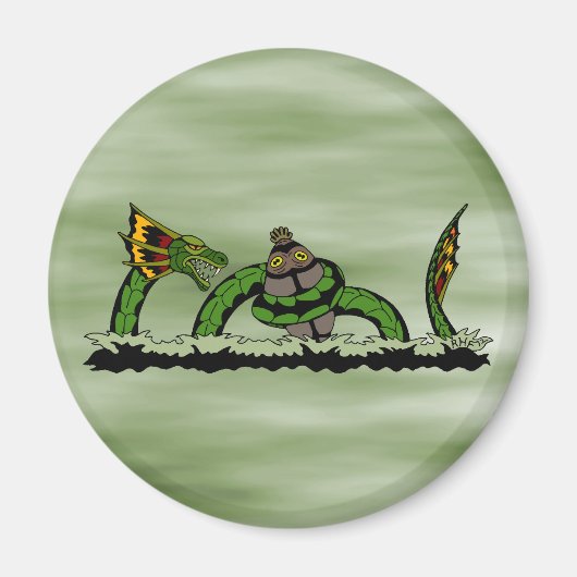 Jungun Catching a Quibbib Magnet (Vorne)