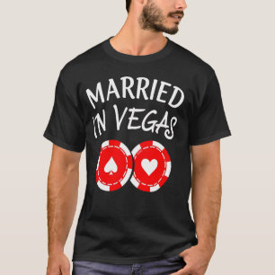 Jungvermählte im Vegas Braut Club Squad 2025 Jungg T-Shirt