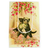 Jungvermählte Mittlere Geschenktüte (Rückseite)