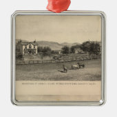 Jungwohnungen Silbernes Ornament (Vorne)