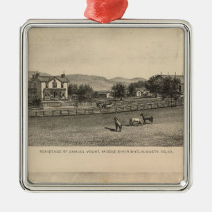 Jungwohnungen Silbernes Ornament