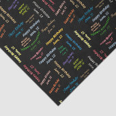 Juni, 12 Geburtstagspapier Seidenpapier (Ausschnitt)