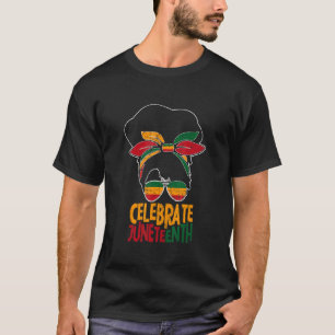 Juni 1865 Afrikanische Männer Frauen Junge Mädchen T-Shirt
