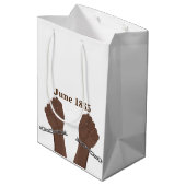Juni 1865 mittlere geschenktüte (Rückseite Schrägansicht)