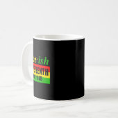 Juni 1865 Schwarzgeschichte Afrika Amerika Kaffeetasse (Vorderseite Links)