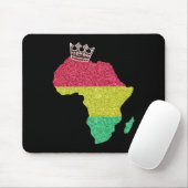 Juni 1865 Schwarzgeschichte Afrikanischer Amerikan Mousepad (Mit Mouse)