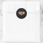 Juni 1965 Celebrate Black Hist Runder Aufkleber (Tasche)