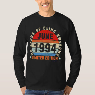 Juni 1994 Geburtstag 28 Jahre Phantastisch T-Shirt