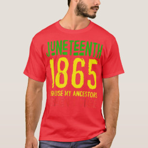 Juni 19. Juni 1865 Freiheitstag T-Shirt