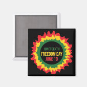 Juni 19. magnet (Vorderseite/Rückseite)