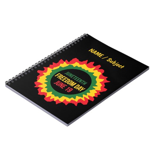 Juni 19. Name Notizblock (Linke Seite)