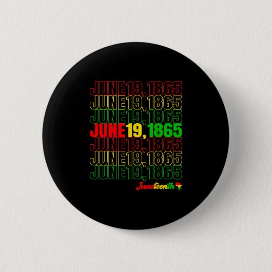 Juni 19 Pride Africa 1865 Men W Button (Vorderseite)