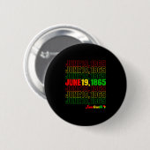 Juni 19 Pride Africa 1865 Men W Button (Vorne & Hinten)