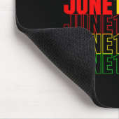 Juni 19 Pride Africa 1865 Men W Mousepad (Ecke)