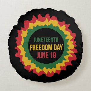 Juni 19. rundes kissen