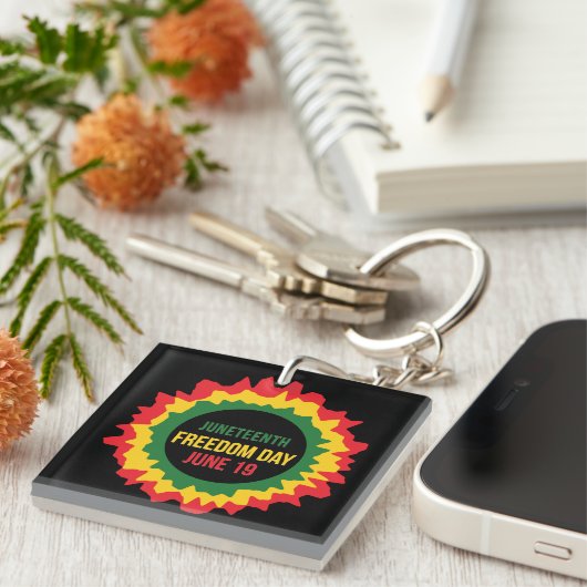 Juni 19. schlüsselanhänger (Vorderseite rechts)