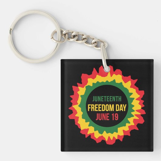 Juni 19. schlüsselanhänger (Vorderseite)