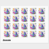 Juni, 21 Kindergeburtstag Stickers (Blatt)
