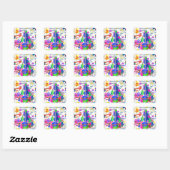 Juni, 30 Kindergeburtstag Stickers (Blatt)