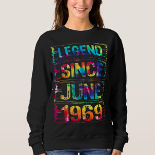 Juni 53 Jahre alt Seit 1969 53. Geburtstag Krawatt Sweatshirt
