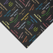 Juni, 9 Geburtstags-Tissue Paper Seidenpapier (Ausschnitt)