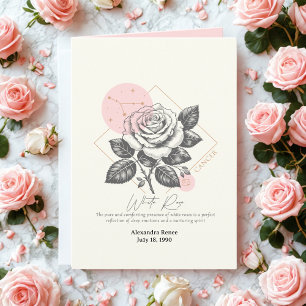 Juni bis Juli Geburtsdatum Blume Custom Geburtstag Karte