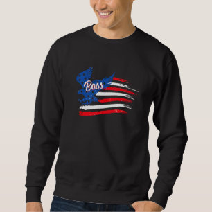 Juni - Die Boss-Flagge des Boss-Teams Sweatshirt