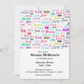 Juni Einladung (Vorderseite)