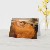 Juni - Frederic-Lord Leighton flammen Karte (Gelbe Blume)
