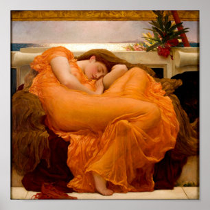 Juni-Gemälde von Frederic Leighton Poster