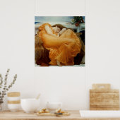 Juni in Flammen Poster (Küche)