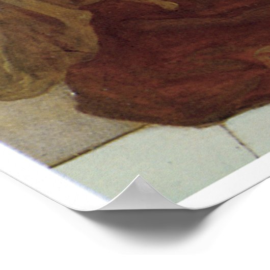 Juni in Flammen Poster (Ecke)