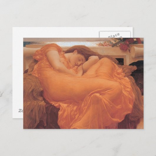 Juni in Flammen Postkarte (Vorne/Hinten)