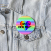 Juni ist LGBT Pride Monat Schaltfläche Button (Beispiel)