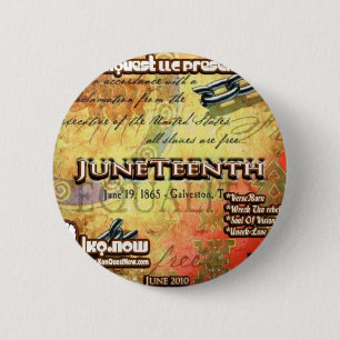 Juni - JuneTeenth Button