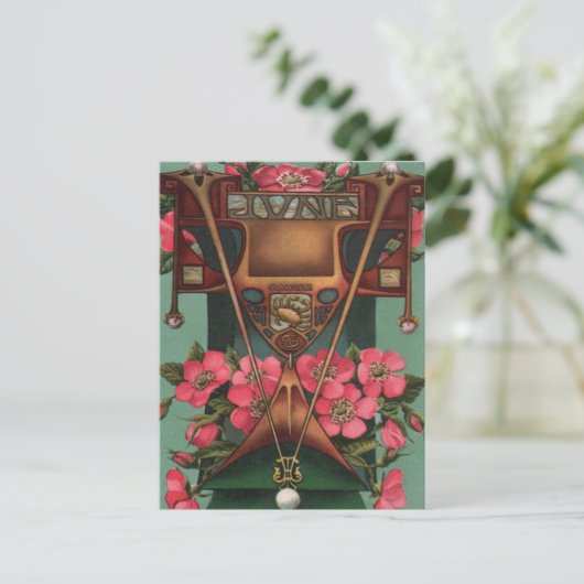 Juni - Krebs Postkarte (Stehend Vorderseite)