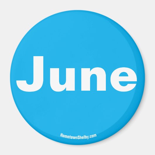 Juni-Magnet Magnet (Vorne)