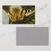 Juni Monarch Blume Business Card Visitenkarte (Vorne/Hinten)