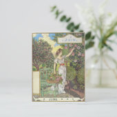 Juni Postkarte (Stehend Vorderseite)