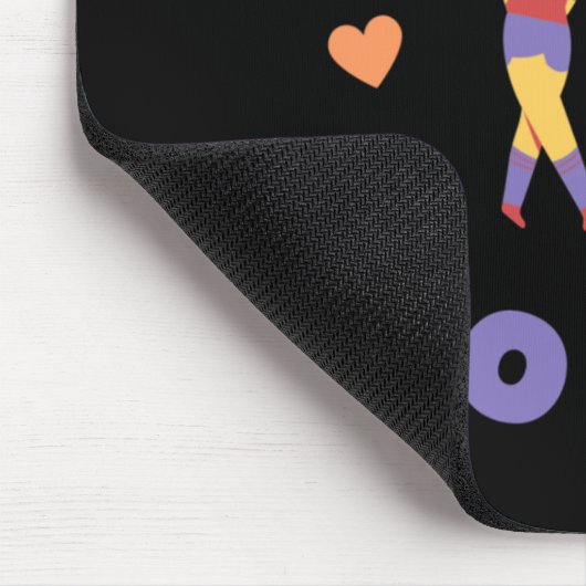 Juni Pride Monat Mousepad (Ecke)