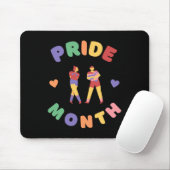 Juni Pride Monat Mousepad (Mit Mouse)