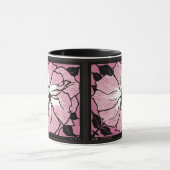 Juni Rose Jugendstil-Tasse Tasse (Zentrum)